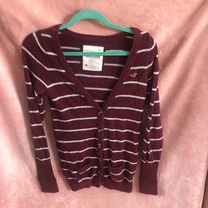 Hollister cardigan stripe cardigan
